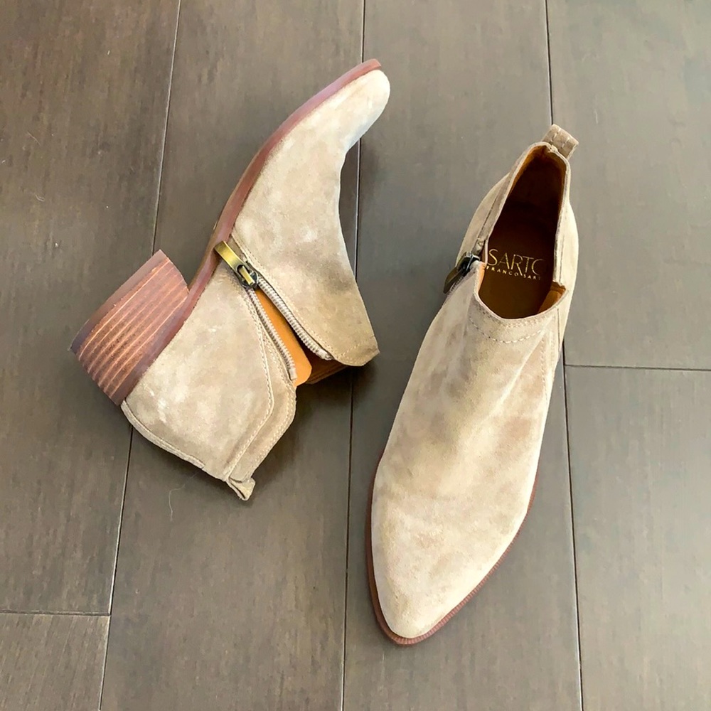Franco sarto suede boots